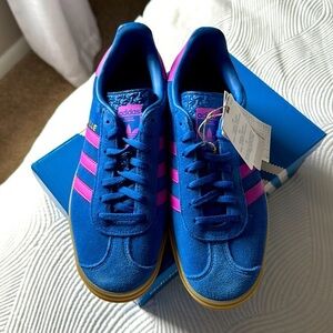 Adidas Gazelle Bold Women’s - Purple Burst & Blue - Size 7